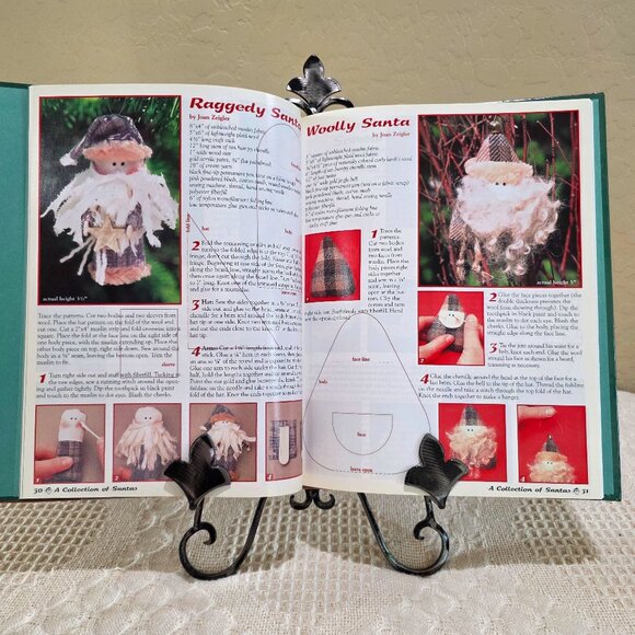 1996 Quick and Easy Christmas Crafts Oxmoor House 133 Designs VG+ - Picture 10 of 13